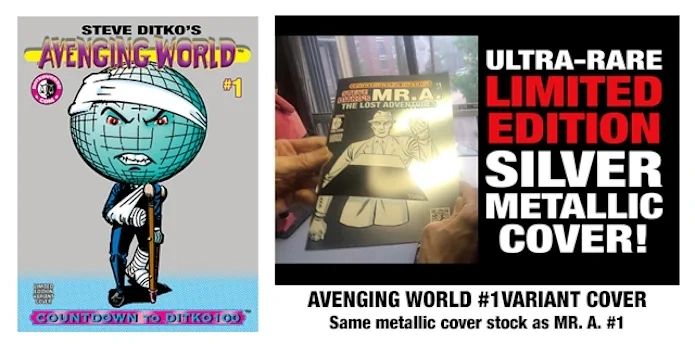Avenging World #1, Variant Cover
