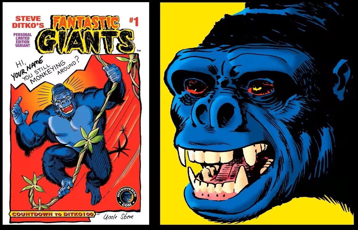 Fantastic Giants #1, Variant Cover