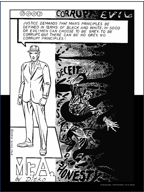 Poster – Mr. A. #1 (Justice)