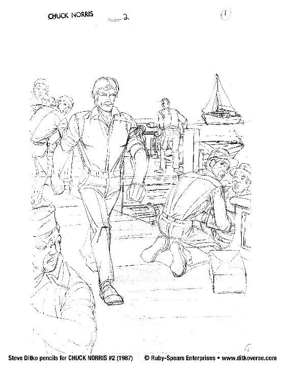 Steve Ditko Pencil Prints (4)