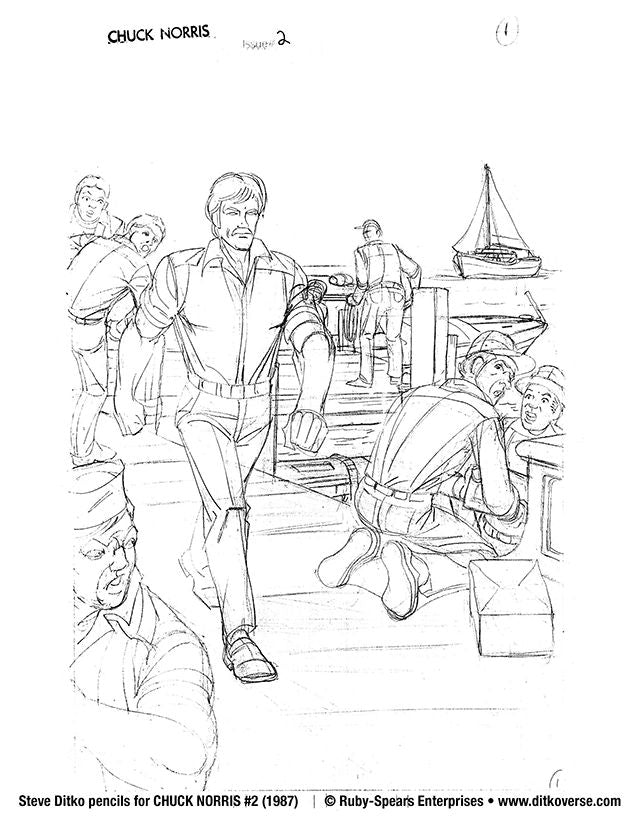 Steve Ditko Pencil Prints (4)