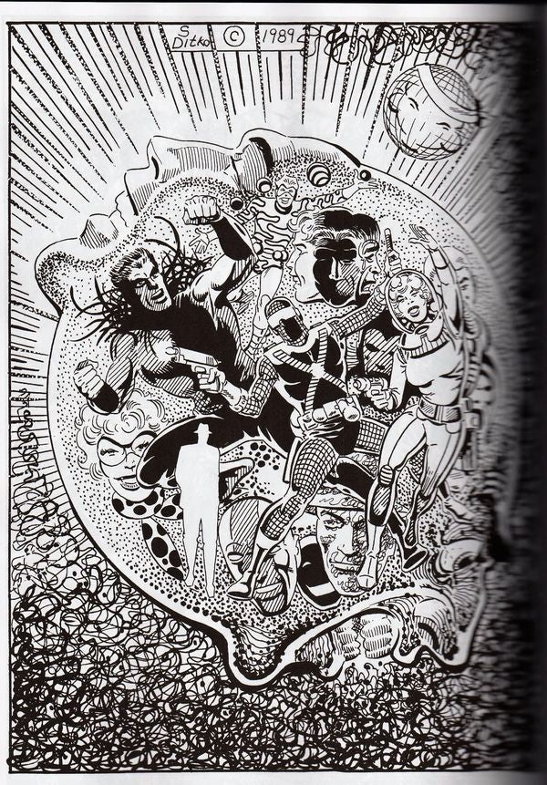 Avenging World comic artwork