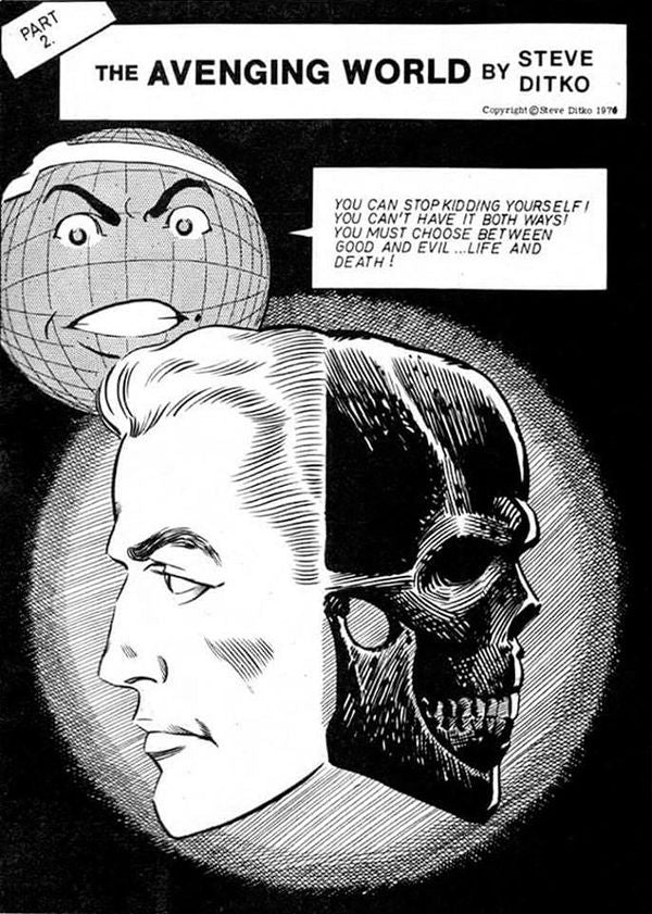 Avenging World comic artwork, part two