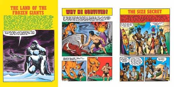 Fantastic Giants story pages