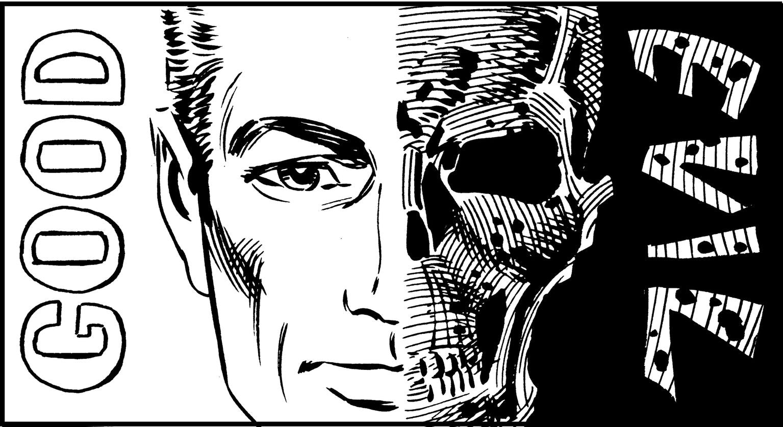 Mr. A comic panel from Promo 3